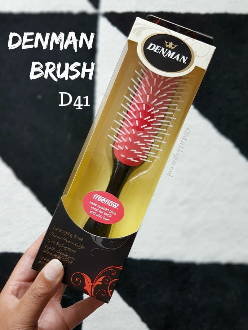 This Denman brush for curly hair will give you perfect curls